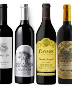 Caymus, Far Niente, Stags' Leap, & Silver Oak Value Bundle 750 ML