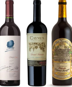 Opus One, Caymus Special Select, & Far Niente Cabernet Value Bundle 750 mL