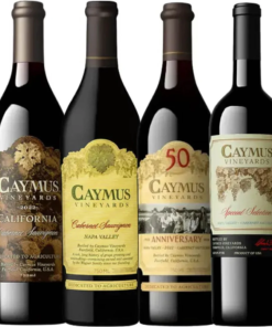 Caymus California, Caymus, Caymus 50th Anniversary, & Caymus Special Selection Value Bundle 750 mL