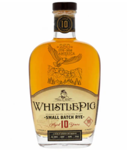 Engraved WhistlePig 10 Year Small Batch "America's 250th" Rye 750 mL