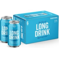 The Long Drink Company Traditional Cocktail 6PK