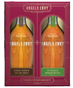 Angel's Envy Bourbon & Rye Whiskey 2-Pack Bundle 375mL