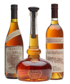 Noah's Mill, Willett Pot Still, & Rowan's Creek Bourbon Value Bundle 750mL