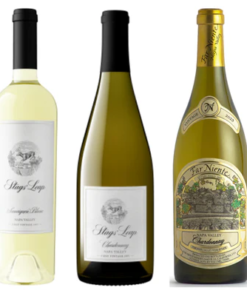Stag’s Leap Chardonnay, Sauvignon Blanc, & Far Niente Chardonnay White Wine Value Bundle 750 mL