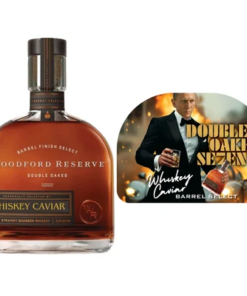 Woodford "Double Oaked Seven" Whiskey Caviar Barrel Pick 750 mL