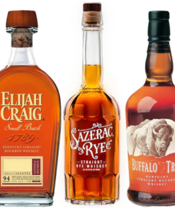Elijah Craig Small Batch, Sazerac Rye, & Buffalo Trace Value Bundle