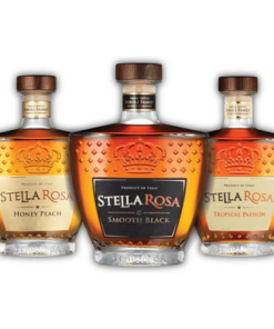 Stella Rosa Honey Peach, Smooth Black, & Tropical Passion Value Bundle 750 mL