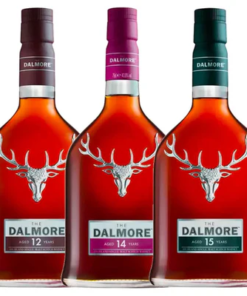 The Dalmore 12, 14, & 15 Year Scotch Whisky Value Bundle 750 mL