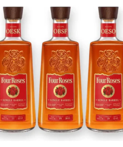 Four Roses OESK, OBSF, & OESO Single Barrel Bourbon Value Bundle 750 mL