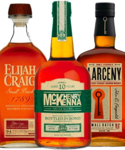 Henry McKenna, Larceny Small Batch, & Elijah Craig Small Batch Value Bundle 750 mL
