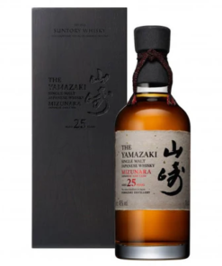 Yamazaki 25 Year Mizunara Japanese Whisky 750 mL