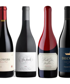 Sea Smoke, Flowers, Belle Glos, & Decoy Pinot Noir Value Bundle 750 mL