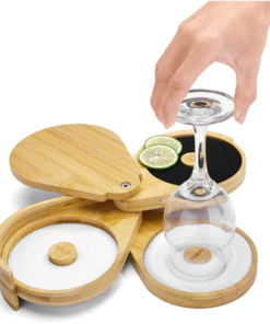 Margarita Salt Rimmer 3 Tier Wood Set
