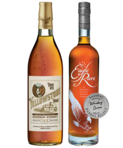 Eagle Rare Whiskey Caviar Barrel Pick & Yellowstone Bourbon Value Bundle 750 mL