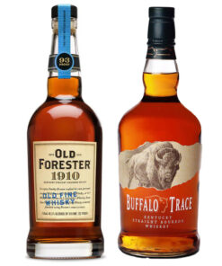 Old Forester 1910 & Buffalo Trace Whiskey Value Bundle 750 mL