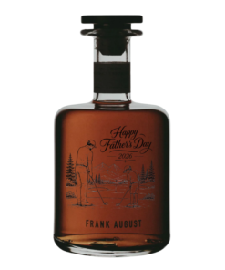 Engraved Father's Day Frank August Small Batch Whiskey 750 mL