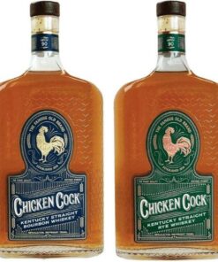 Chicken Cock Straight Bourbon & Straight Rye Whiskey Value Bundle 750mL