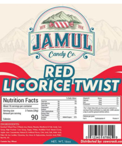 Jamul Red Licorice 8oz
