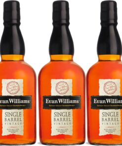 Evan Williams Single Barrel Vintage 3 Pack