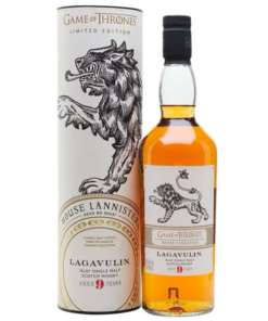 Game of Thrones House Lannister Lagavulin 9 Year Old Scotch Whisky 750mL