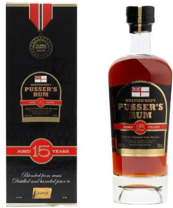 Pusser's British Navy Rum 15 Year Old 750 mL