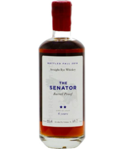 The Senator Barrel Proof 6 Year Old Straight rye Whiskey