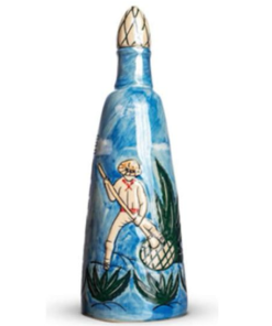 God Enoc Extra Anejo Tequila Ceramic Bottle 750mL