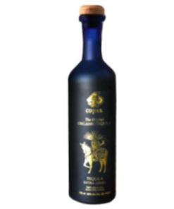 4 Copas Tequila Extra Añejo Tequila 100% de Agave Azul Orgánico 750 mL