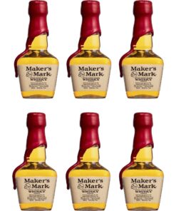 Maker's Mark Straight Bourbon Whiskey 50 mL 6-Pack Shots
