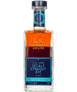 Laws Whiskey House A.D. Laws Secale Straight Rye Whiskey