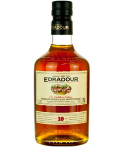 Edradour Distillery 10 Year Old Highland Single Malt Scotch Whisky 700 mL