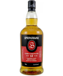 Springbank 12 Year Cask Strength Scotch Whiskey 700 mL