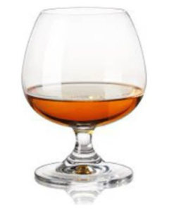 Cognac Snifter Glasses Set of 4
