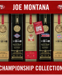 Gold Bar Joe Montana Championship Collection Gift Set 750mL