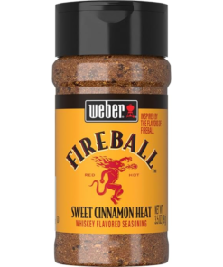 Weber Fireball Whiskey Flavored Seasoning 3.5 Ounce