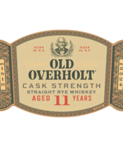 Old OverHolt Cask Strength Straight Rye Whiskey Aged 11 Years 750mL
