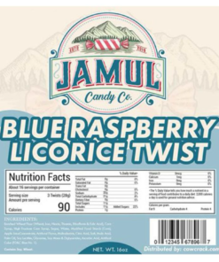 Jamul Blue Raspberry Licorice 8oz