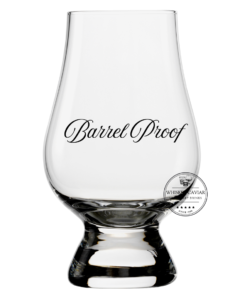 Laser Engraved Glencairn Glass "Barrel Proof"