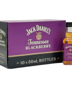 Jack Daniel's Tennessee Blackberry Whiskey 10-Pack X 50mL Shots