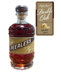 Peerless Single Barrel Double Oak Rye Whiskey Caviar Private Select 750mL