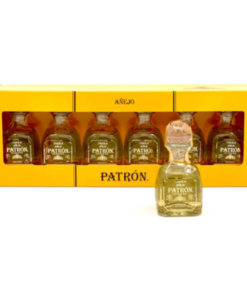 Patron Añejo Tequila 6 Pack 50mL Shots