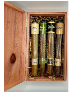 Blanton’s 4 Pack Sampler Cigars (with horse toppers)