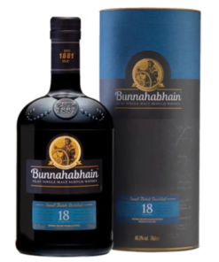 Bunnahabhain 18 Year Single Malt Whisky 750mL