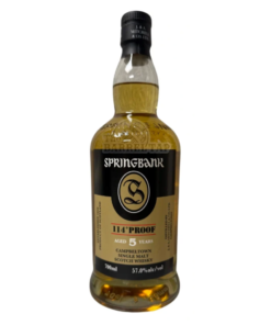 Springbank 5 Year 114 Proof Single Malt Scotch Whisky 700mL