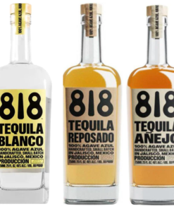 818 Blanco, Reposado, & Anejo Tequila Value Bundle 750 mL