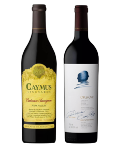 Caymus Cabernet & Opus One Red Wine Value Bundle 750 mL