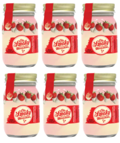 Ole Smoky White Chocolate Strawberry Cream Moonshine Minis 6 x 50mL