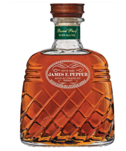 James E. Pepper Decanter Barrel Proof Rye 750mL
