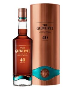 The Glenlivet 40 Year Old Single Malt Scotch Whiskey 700mL