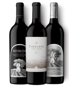 Silver Oak Napa & Alexander Valley Cabernet & Timeless Napa Valley Red Bundle 750mL